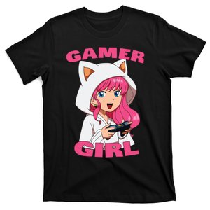 Video Games Gaming Gamer Girl T-Shirt