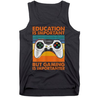 Vintage Gamer Gaming Gifts For Teenage Boys 8-12 Year Old Tank Top