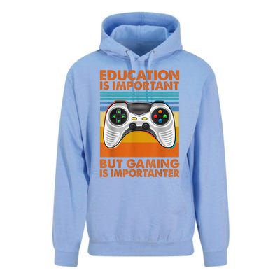 Vintage Gamer Gaming Gifts For Teenage Boys 8-12 Year Old Unisex Surf Hoodie