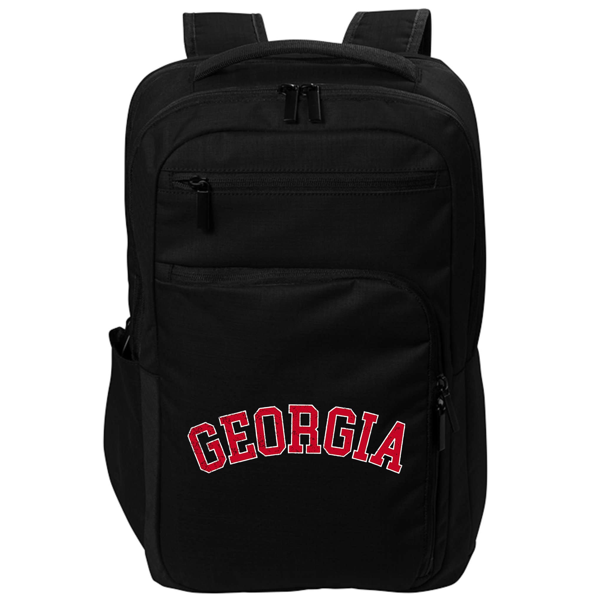 Vintage Georgia Ga Varsity Style Sports Impact Tech Backpack