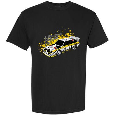 Vintage Ger Group B Rally Car Racing Motorsport Livery Gift Garment-Dyed Heavyweight T-Shirt