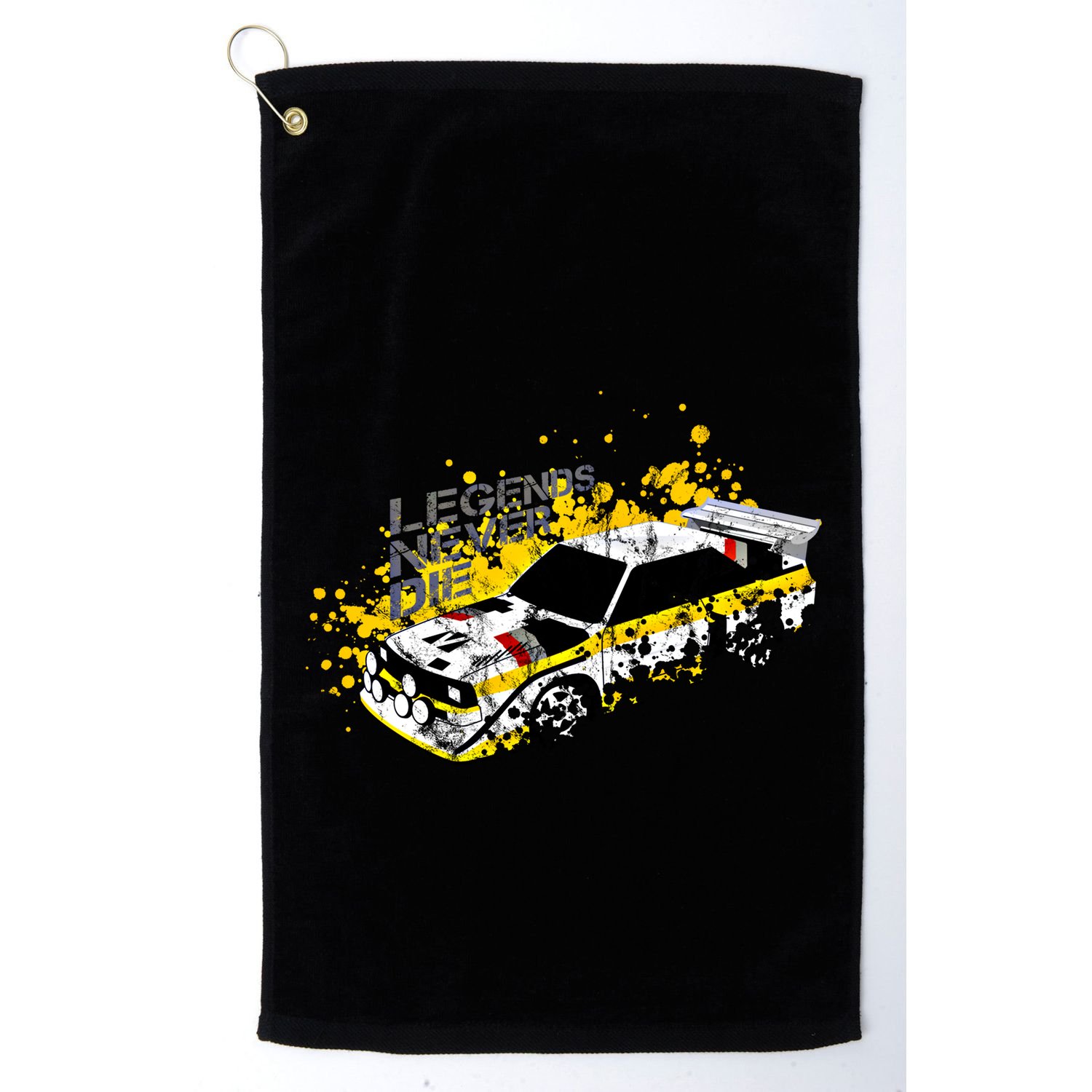 Vintage Ger Group B Rally Car Racing Motorsport Livery Gift Golf Towel