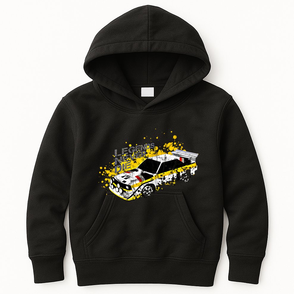 Vintage Ger Group B Rally Car Racing Motorsport Livery Gift Kids Hoodie