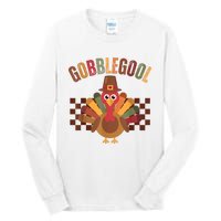 Vintage Gobble Gool Turkey Funny Thanksgiving Gobblegool Tall Long Sleeve T-Shirt