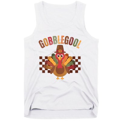 Vintage Gobble Gool Turkey Funny Thanksgiving Gobblegool Tank Top