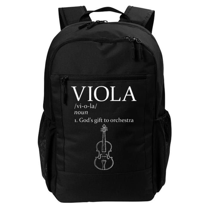 Viola GodS Gift For Orchestra Daily Commute Backpack