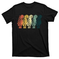 Vintage Guitar Gift For Music Band Guitarist Stuff T-Shirt