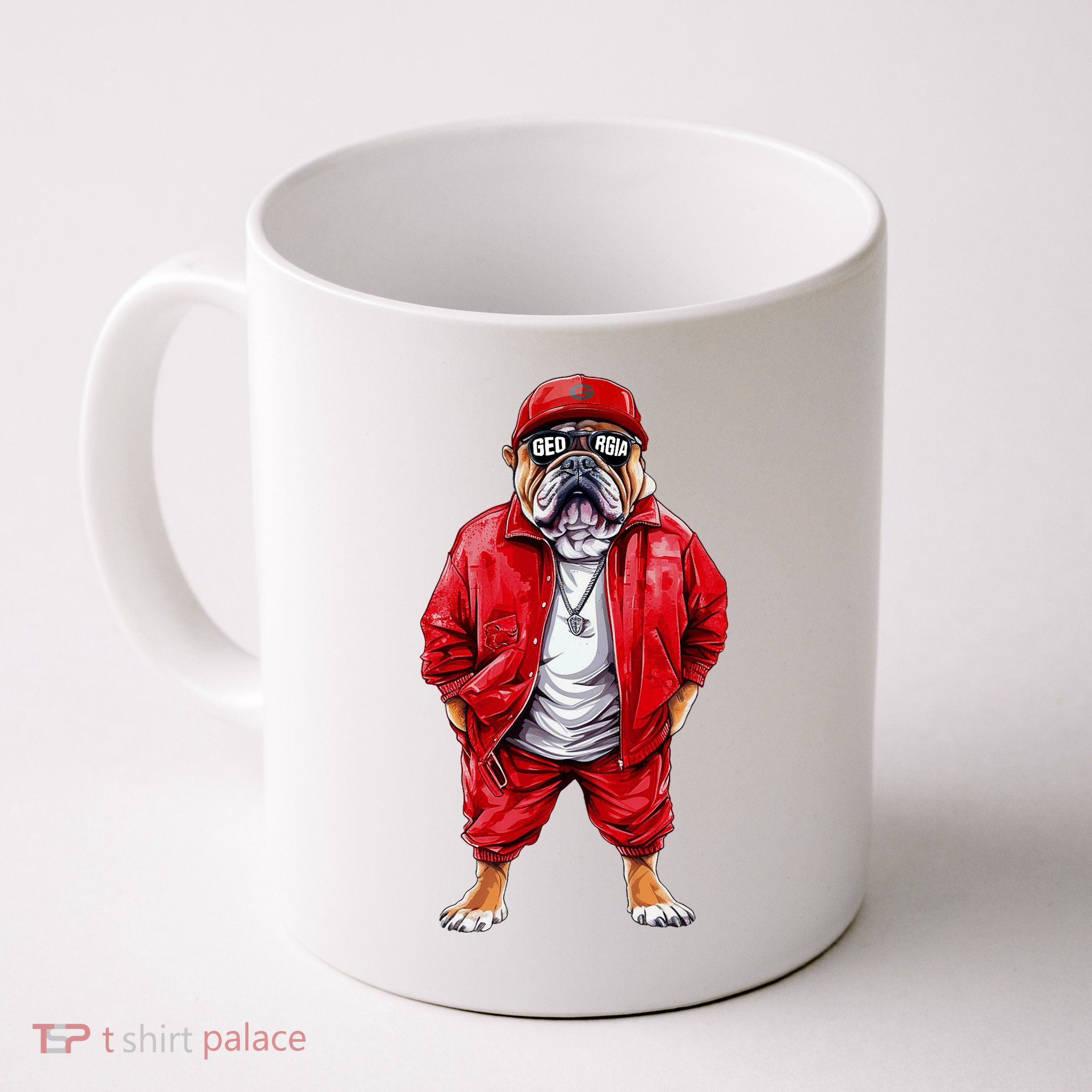 Vintage Georgia Ga Vintage Athletic Sports Design Mug