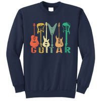 Vintage Guitar Gift For Music Band Guitarist Stuff Sweatshirt