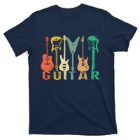 Vintage Guitar Gift For Music Band Guitarist Stuff T-Shirt