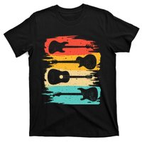 Vintage Guitar Gift For Music Band Guitarist Stuff T-Shirt