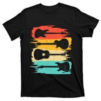 Vintage Guitar Gift For Men Women Music Band Guitarist Stuff T-Shirt