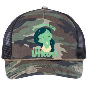 Virgo Great Gift Retro Rope Trucker Hat Cap