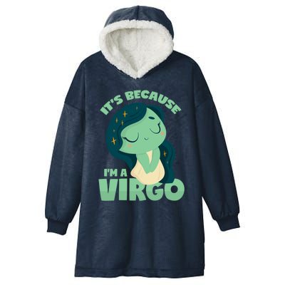 Virgo Great Gift Hooded Wearable Blanket