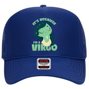 Virgo Great Gift High Crown Mesh Back Trucker Hat