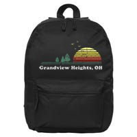 Vintage Grandview Heights Ohio Home Souvenir 16 in Basic Backpack