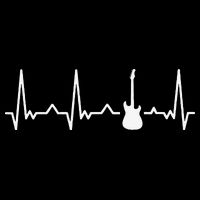 Vintage Guitar Heartbeat Guitarist Lover Instrument Sweatshirt