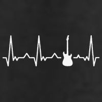 Vintage Guitar Heartbeat Guitarist Lover Instrument Tumbler