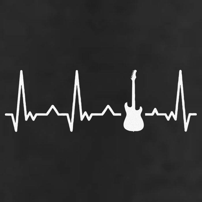 Vintage Guitar Heartbeat Guitarist Lover Instrument Tumbler