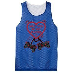 Video Gamer Heart Controller ValentineS Day Gift Mesh Reversible Basketball Jersey Tank