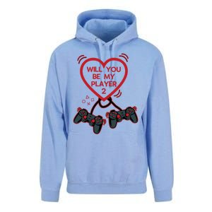 Video Gamer Heart Controller ValentineS Day Gift Unisex Surf Hoodie