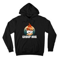 vintage Group Hug Smores Group Hug Camping Hoodie