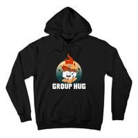 vintage Group Hug Smores Group Hug Camping Tall Hoodie