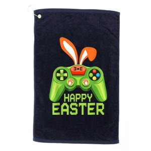 Video Game Happy Easter Bunny Gaming Controller Gamer Boy Girls Platinum Collection Golf Towel