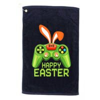 Video Game Happy Easter Bunny Gaming Controller Gamer Boy Girls Platinum Collection Golf Towel