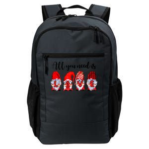 Valentine Gnomes Holding Hearts Valentine's Day Gnome Love Gift Daily Commute Backpack