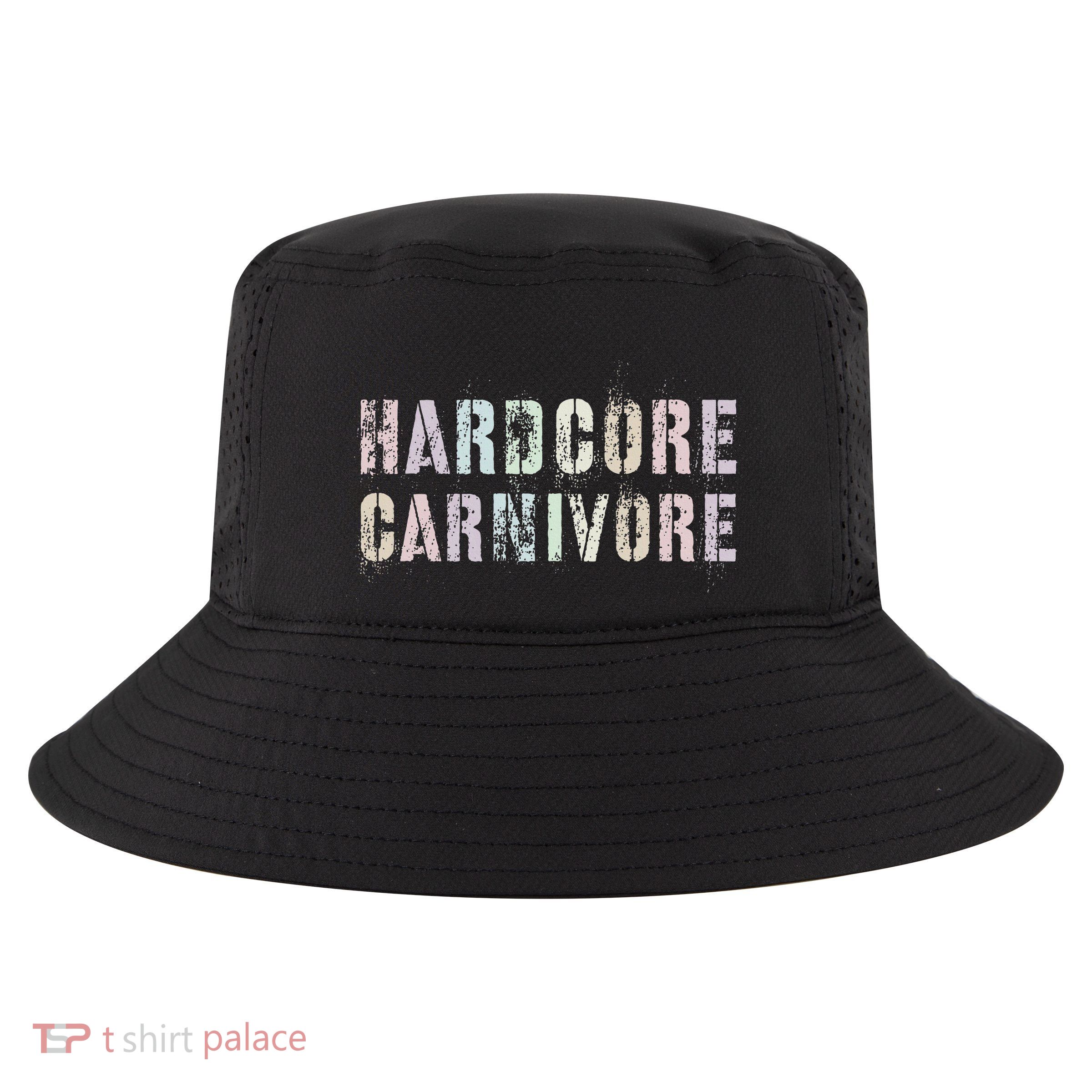 Vintage Grilling Hardcore Carnivore Patio Grandpa Brisket Cool Comfort Performance Bucket Hat