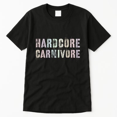 Vintage Grilling Hardcore Carnivore Patio Grandpa Brisket Tall T-Shirt