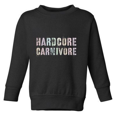 Vintage Grilling Hardcore Carnivore Patio Grandpa Brisket Toddler Sweatshirt