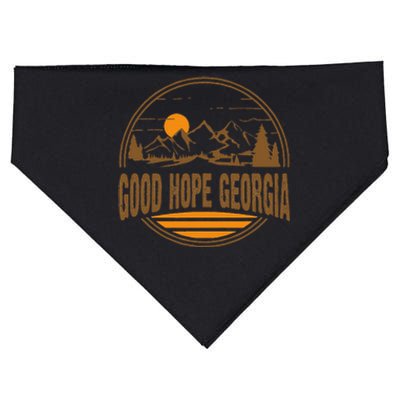 Vintage Good Hope Georgia Mountain Hiking Souvenir USA-Made Doggie Bandana