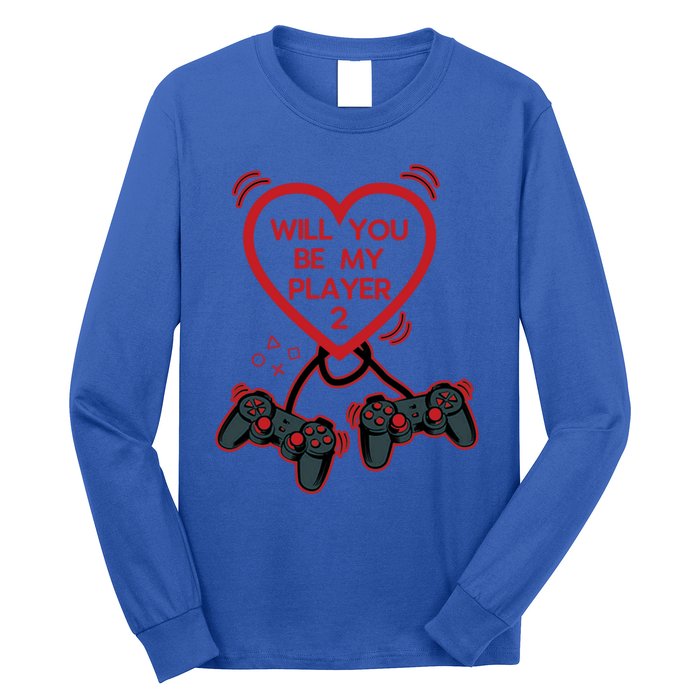 Video Gamer Heart Controller ValentineS Day Gift Long Sleeve Shirt