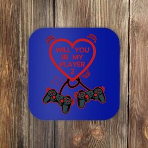 Video Gamer Heart Controller ValentineS Day Gift Coaster