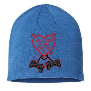 Video Gamer Heart Controller ValentineS Day Gift Sustainable Beanie