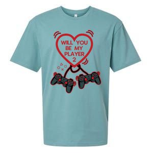 Video Gamer Heart Controller ValentineS Day Gift Sueded Cloud Jersey T-Shirt