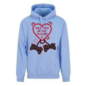 Video Gamer Heart Controller ValentineS Day Gift Unisex Surf Hoodie