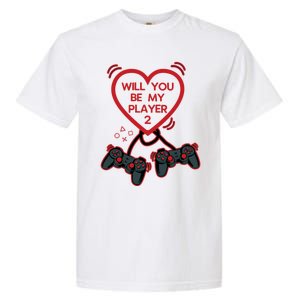 Video Gamer Heart Controller ValentineS Day Gift Garment-Dyed Heavyweight T-Shirt