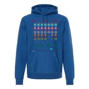 Video Game Inspired Ugly Christmas Cute Gift Premium Hoodie