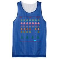 Video Game Inspired Ugly Christmas Cute Gift Mesh Reversible Basketball Jersey Tank