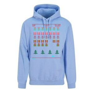 Video Game Inspired Ugly Christmas Cute Gift Unisex Surf Hoodie