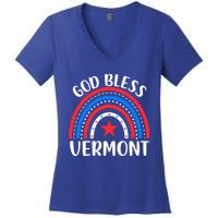 Vermongreat Gift I Love Vermont Usa Great Gift Women's V-Neck T-Shirt