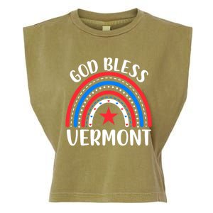 Vermongreat Gift I Love Vermont Usa Great Gift Garment-Dyed Women's Muscle Tee