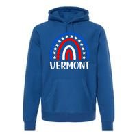 Vermoncute Gift I Love Vermont Usa Cute Gift Premium Hoodie