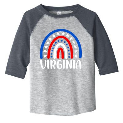 Virginia Gift I Love Virginia Usa Cool Gift Toddler Fine Jersey T-Shirt