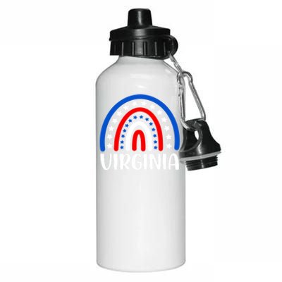 Virginia Gift I Love Virginia Usa Gift Aluminum Water Bottle