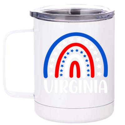 Virginia Gift I Love Virginia Usa Gift 12 oz Stainless Steel Tumbler Cup