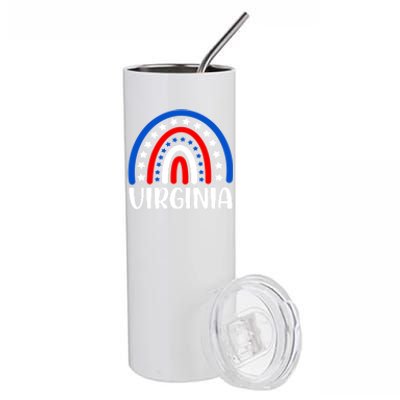 Virginia Gift I Love Virginia Usa Gift Stainless Steel Tumbler